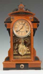 F. Kroeber Victorian Shelf Clock