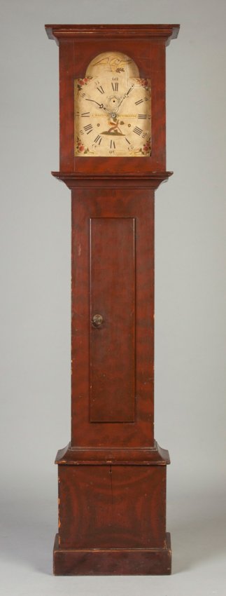 Riley Whiting, Winchester, CT, Tall Case Clock