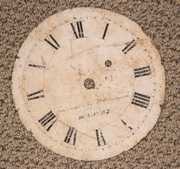 William Cummings, Roxbury, Mass. Mahogany Banjo Clock