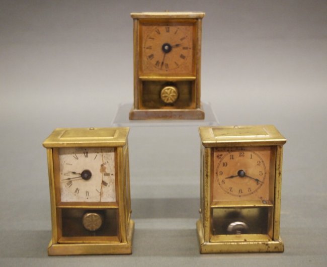 3 Yale Clock Co. novelty clocks