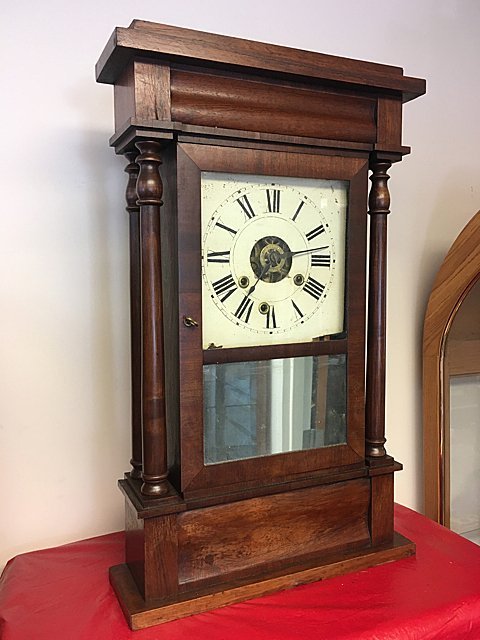 Terry and Andrews Empire Shelf Clock