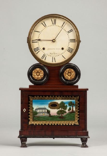 Joseph Ives Shelf Clock, Brooklyn, NY