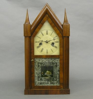 Elisha Manross Steeple clock