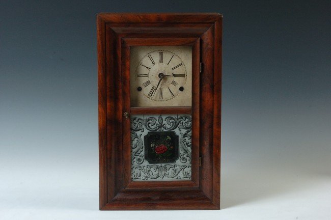 SMITH GOODRICH MINI OGEE CLOCK W/ DOUBLE FUSEE