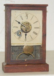 Henry Sperry Shelf Clock W/ Alarm