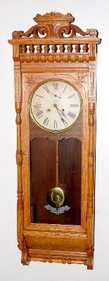 Ansonia Oak “Santa Fe” 2 Weight Regulator Clock