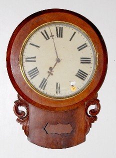 Carved Tavern Style Wall Clock