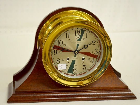 Chelsea Brass Ships Bell Clock