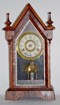 Jerome & Co. Sharp Gothic Shelf Clock