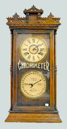 Ithaca “Chronometer” Calendar Clock