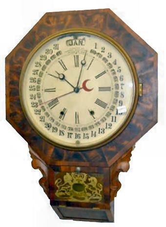 Maranville Galush Wall Calendar Clock