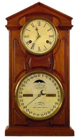 Ithaca No. 7 Shelf Cottage Clock