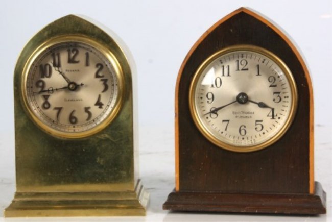 2 Miniature Beehive Clocks