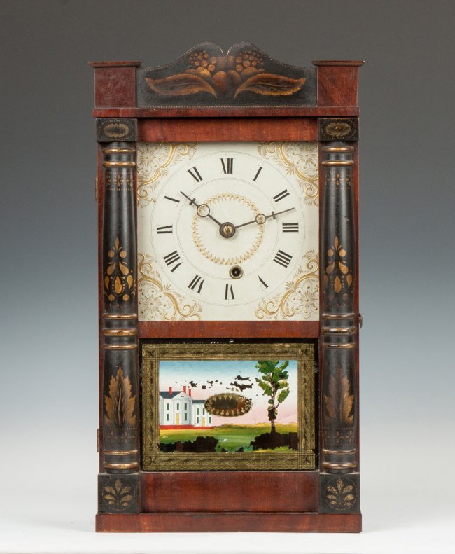 Rare Treat & Bishop Miniature Shelf Clock