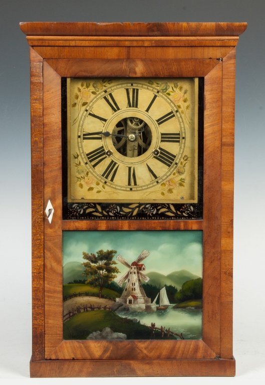 Atkins & Porter Shelf Clock, Bristol, CT
