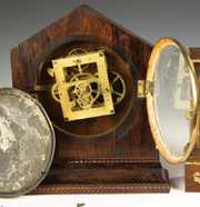 Miniature Brewster and Ingraham Shelf Clock,  Bristol,