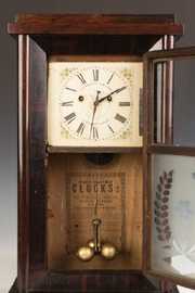 J.R. Mills and Co. Shelf Clock; A.D. Crane’s  Patent