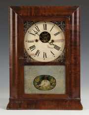 Silas B. Terry Miniature Reverse Ogee Shelf Clock