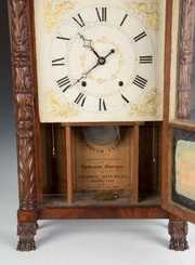 Ephraim Downs for George Mitchell Shelf Clock
