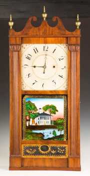 Jerome, Darrow & Co. Transitional Shelf Clock