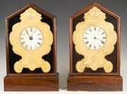 Two Terhune & Edwards Shelf Clocks