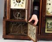 Birge & Fuller Steeple Shelf Clock
