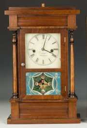 C.N. Jerome, Miniature Shelf Clock, New Haven, CT