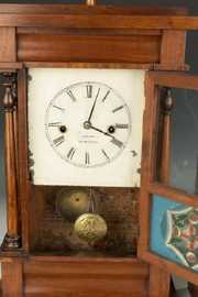 C.N. Jerome, Miniature Shelf Clock, New Haven, CT