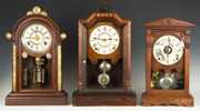 Ingraham and Two Seth Thomas Shelf Clocks