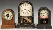 Three Victorian Shelf Clocks