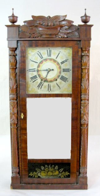 Jerome & Darrow Carved Shelf Clock