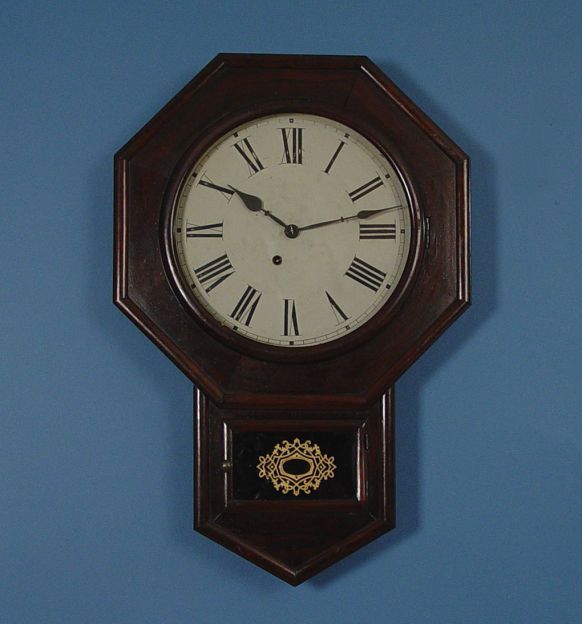 Atkins Clock Co. Schoolhouse Wall Clock