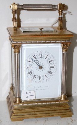 Riggs & Bros. French Repeating Carriage Clock