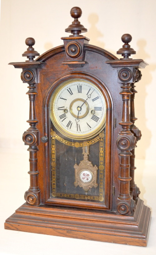 Antique Welch, Spring & Co. “Patti V.P.” Shelf Clock