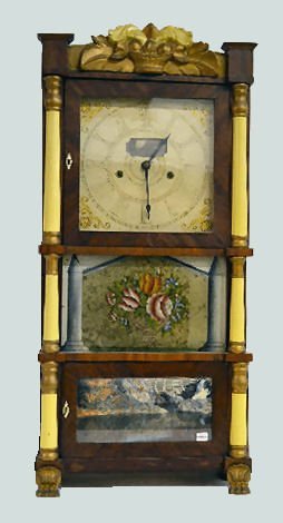 Upson, Merriman & Co. Triple Decker Clock