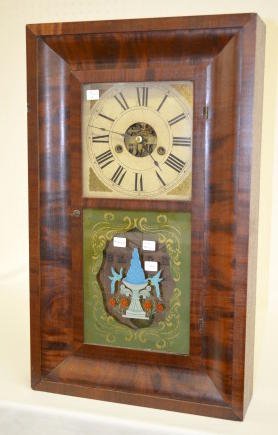 Silas B. Terry 2 Weight Ogee Shelf Clock