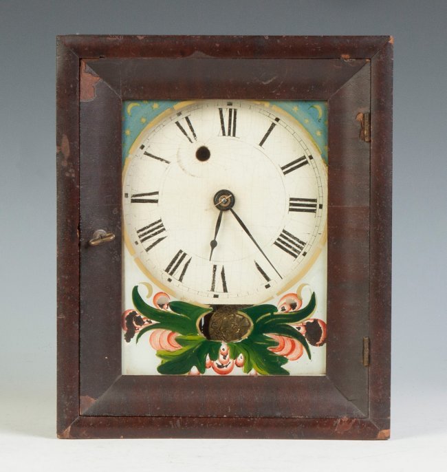 Rare Silas B. Terry Miniature Shelf Clock