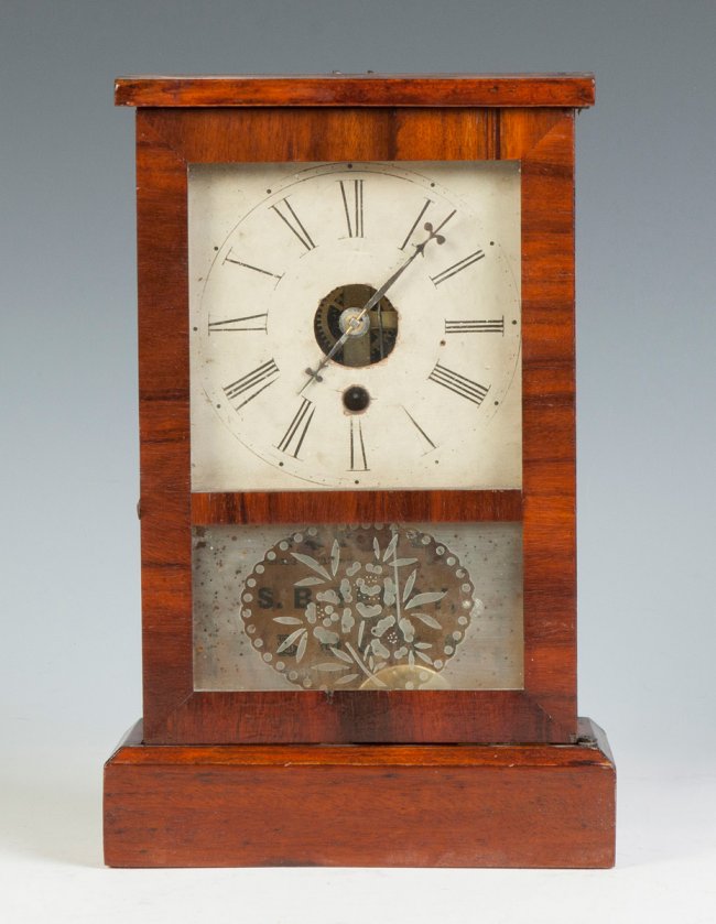 S.B. Terry, Terryville, CT, Miniature Shelf Clock