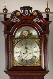 Nathaniel Sanders, Manchester, England, Tall Case Clock