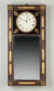 L.W. Noyes Mirror Clock, New Hampshire