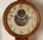 Rare J.A. Hardy Large Banjo Clock