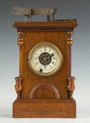 B. Bradley & Co. Illuminated Alarm Clock, Boston, MA