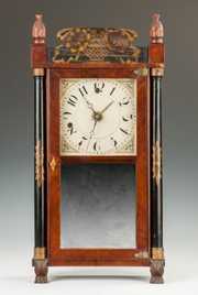 Silas Hoadley Miniature Shelf Clock