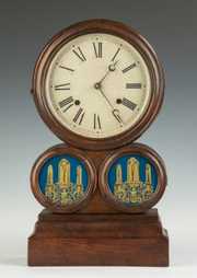 E. Ingraham Spectacle Shelf Clock