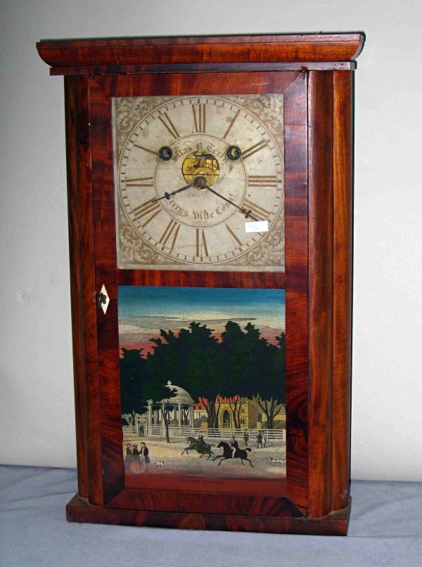 Shelf clock by Silas B. Terry