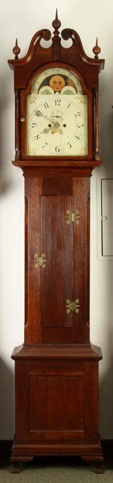 PA Walnut Tall Case Clock