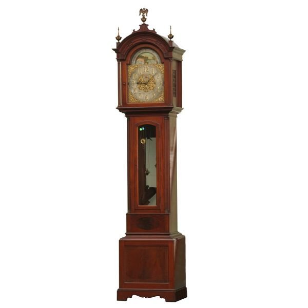 Fine early 1900 Federal Revival tall clock