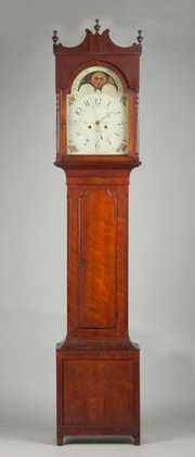 Emanuel Meily Tall Case Clock, Lebanon, PA