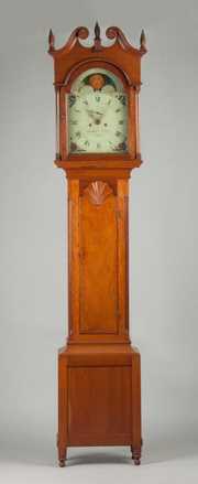 Solomon Parke Tall Case Clock, Philadelphia, PA