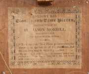 Benjamin Morrill Mirror Clock, Boscawen, NH
